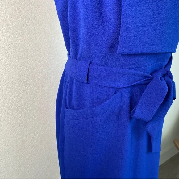 The Limited Blue Belted Dress - Picture 5 of 15